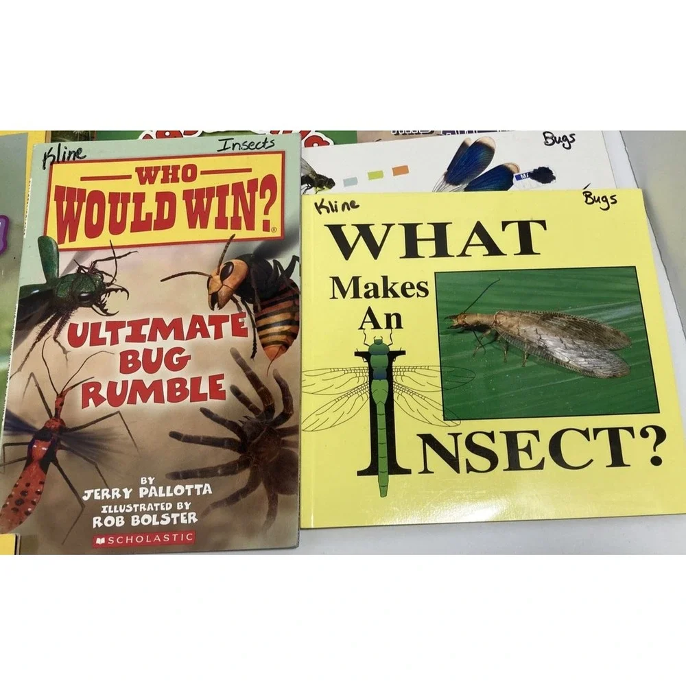 13‎ Bug  Books Classroom Homeschool Tutoring Non-Fiction/Informational Library